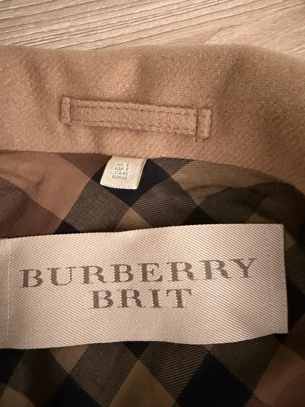 BURBERRY | Camel Wool Daylesmoore Heritage Military Trench Coat Belted US 6 - Picture 11 of 15